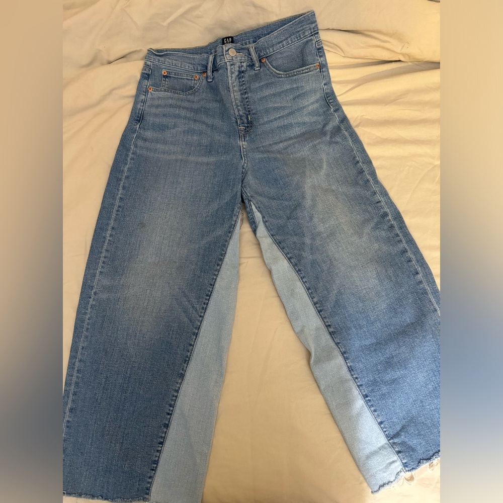 Gap Denim- High Rise Wide Leg